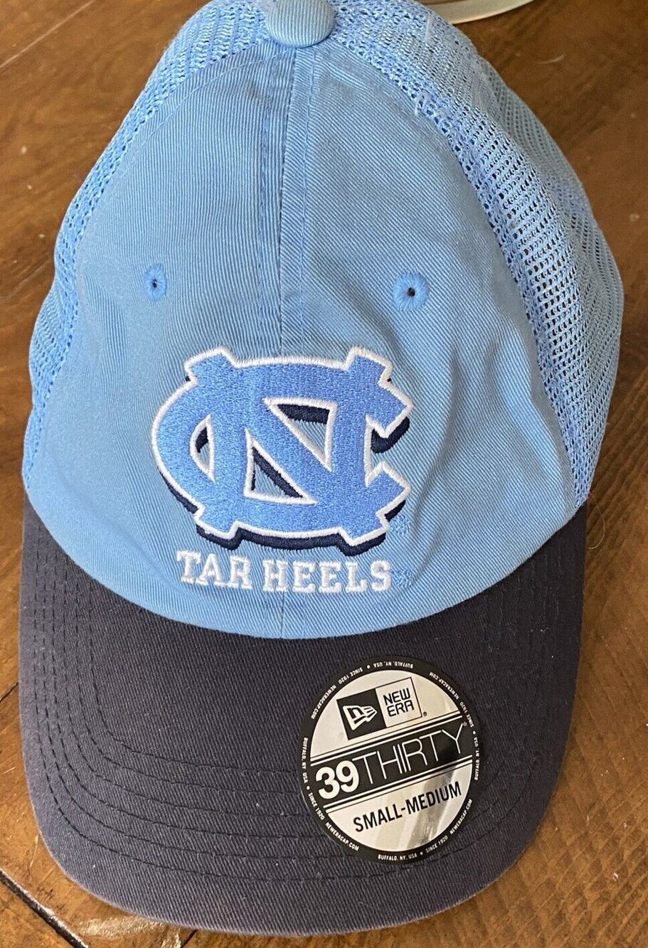 North Carolina Tarheels New Era 39Thirty snapback Baseball Hat Cap Size S / M